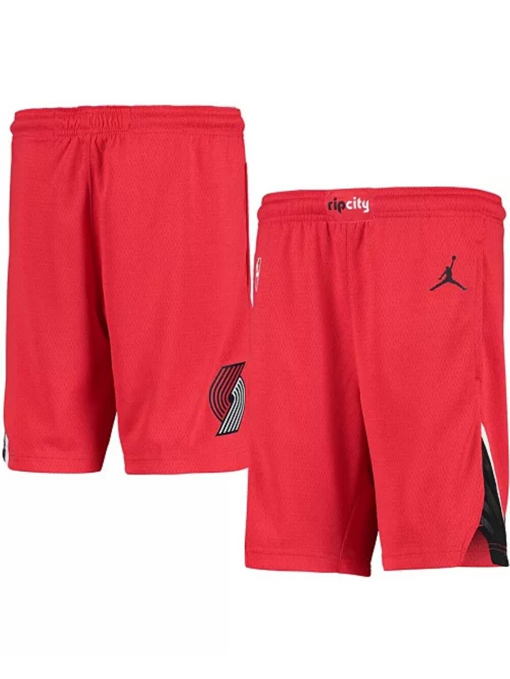 Nike Jordan Youth Unisex Portland Trail Blazers 2019/20 Swingman Shorts L, XL